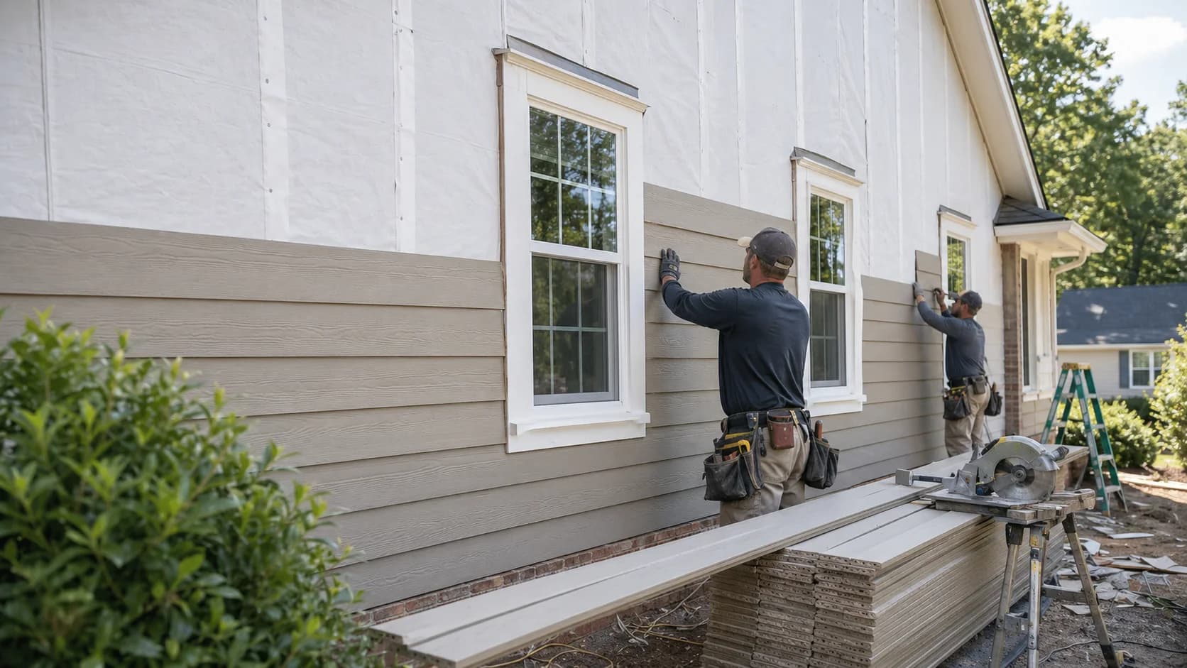 Siding Contractor project reference near East Cobb, Marietta, GA