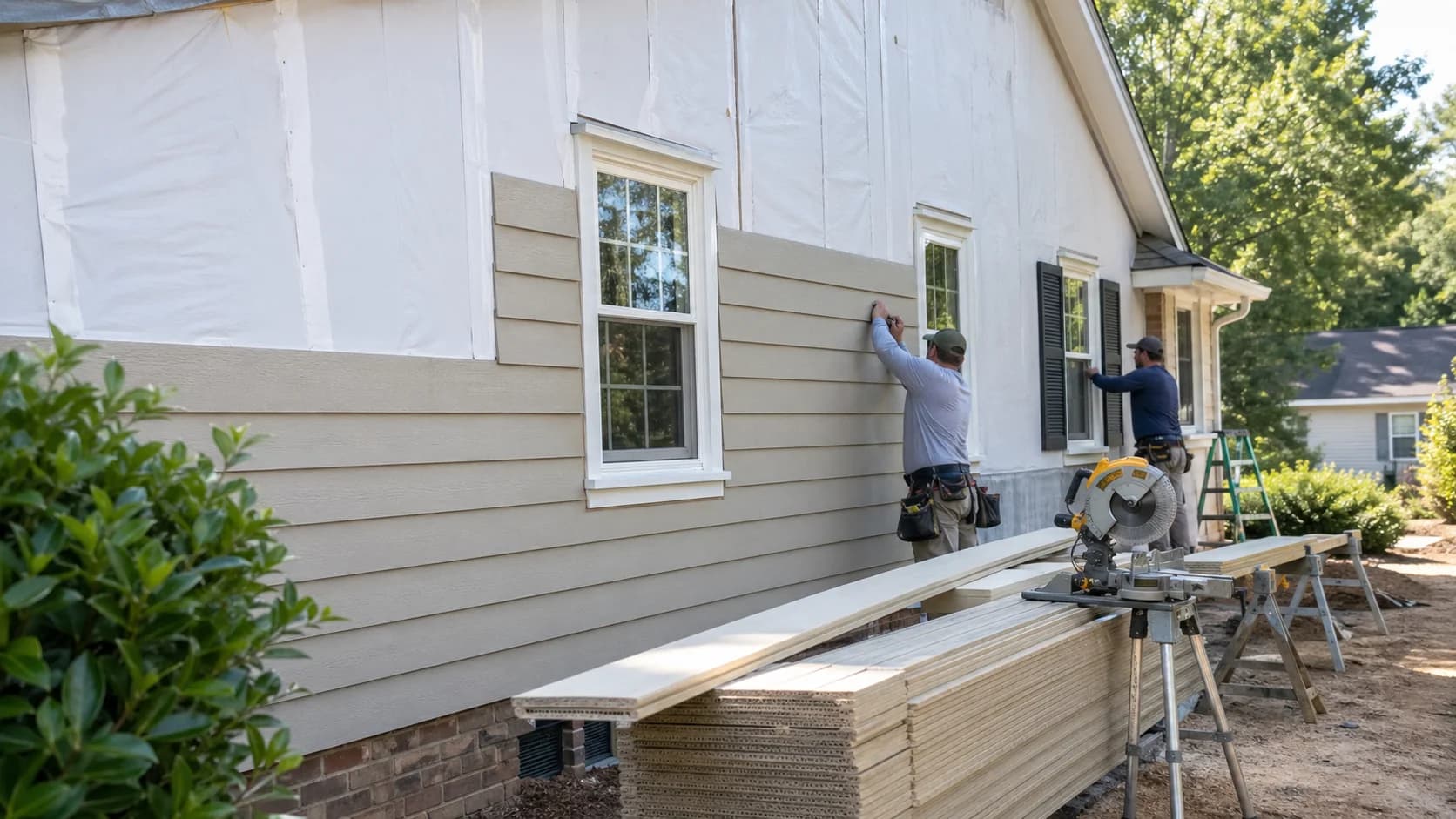 Siding Contractor project reference near West Cobb, Marietta, GA