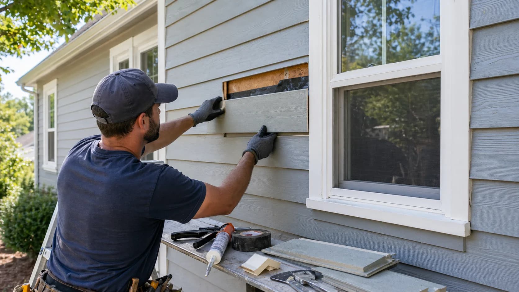 Siding Contractor project reference near Sandy Plains, Marietta, GA